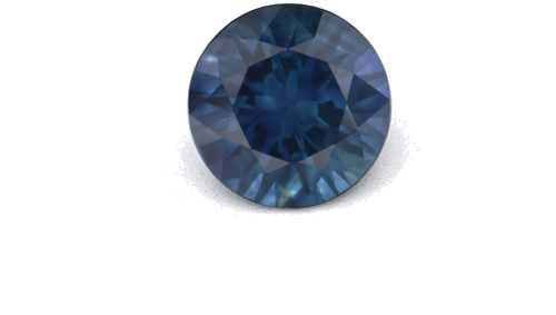 0.64 carat BLUE Round Safyras (1)