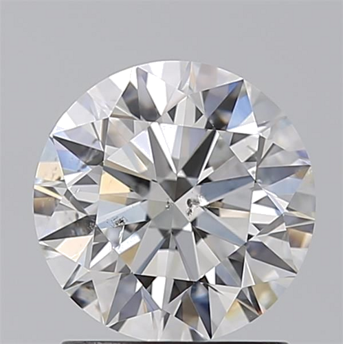 1.51 carat F-SI2 Excellent cut Natūralus Round Deimantas (1)
