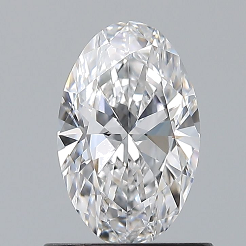 0.7 carat D-VVS2 Natūralus Oval Deimantas (1)