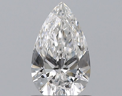 0.7 carat E-VS1 Natūralus Pear Deimantas (1)