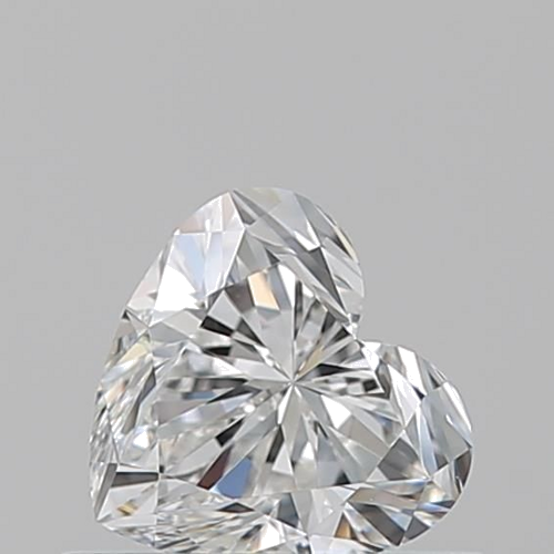 0.51 carat F-VS1 Natūralus Heart Deimantas (1)