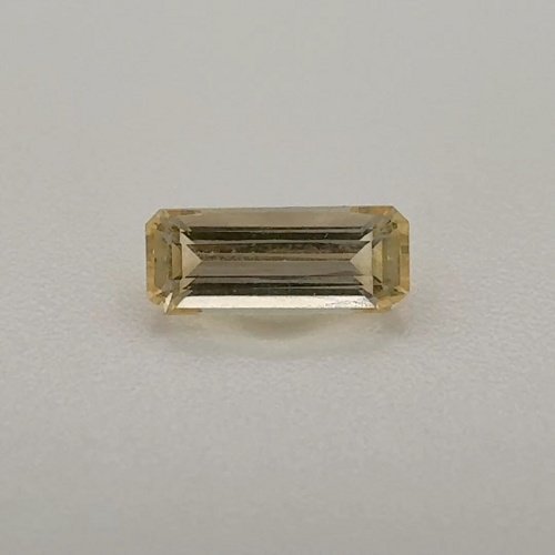 0.645 carat YELLOW STEP cut Octagonal Topaz (1)