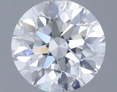 0.56 carat F-SI1 Excellent cut Natūralus Round Deimantas (1)
