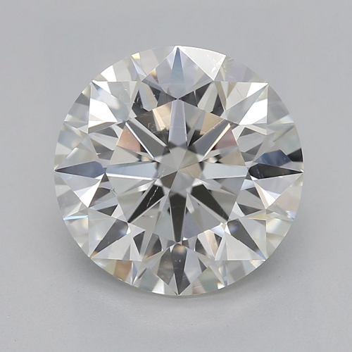 2.51 carat I-SI2 Excellent cut Natūralus Round Deimantas (1)