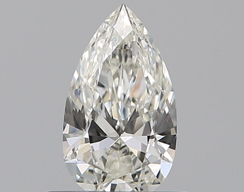 0.52 carat I-VVS2 Natūralus Pear Deimantas (1)