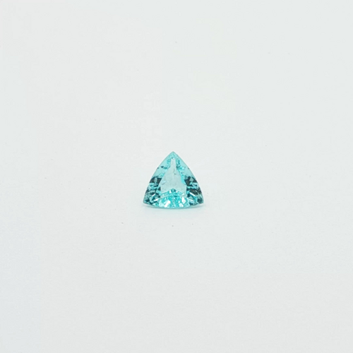 0.42 carat BLUE Trilliant Tourmaline (1)