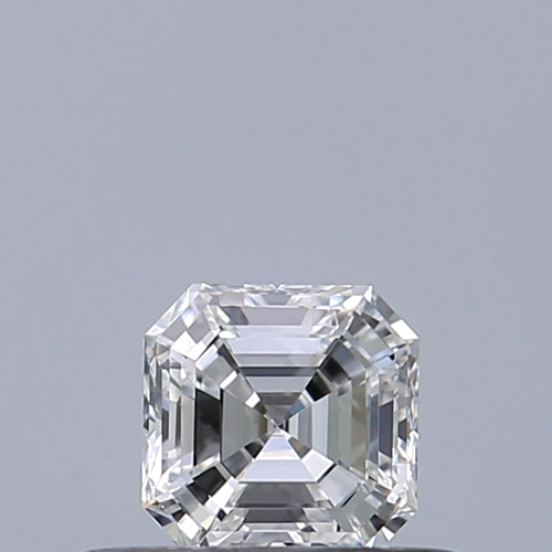 0.3 carat D-VVS1 Natūralus Asscher Deimantas (1)