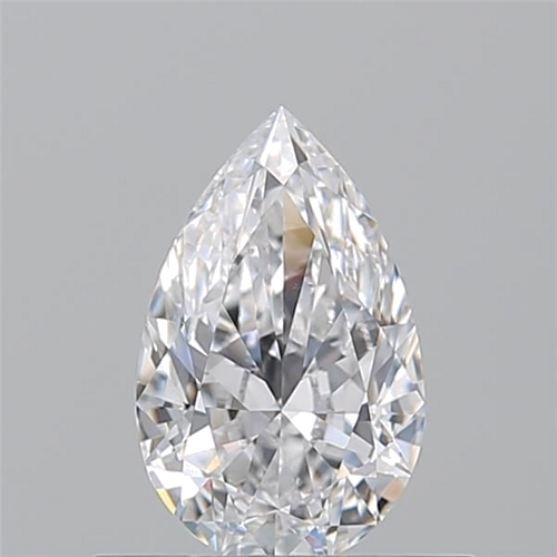 0.54 carat D-VS2 Natūralus Pear Deimantas (1)