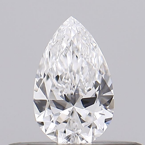0.26 carat D-VVS2 Natūralus Pear Deimantas (1)