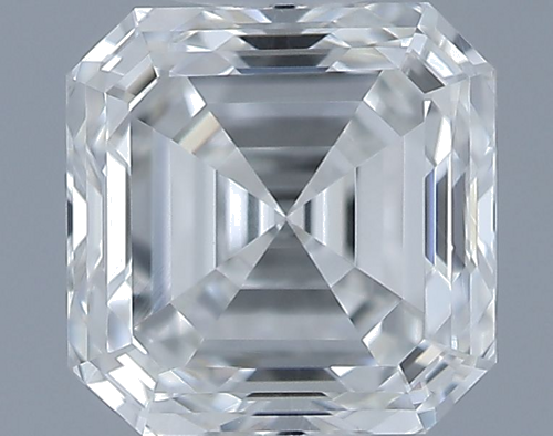0.51 carat G-VS1 Natūralus Asscher Deimantas (1)