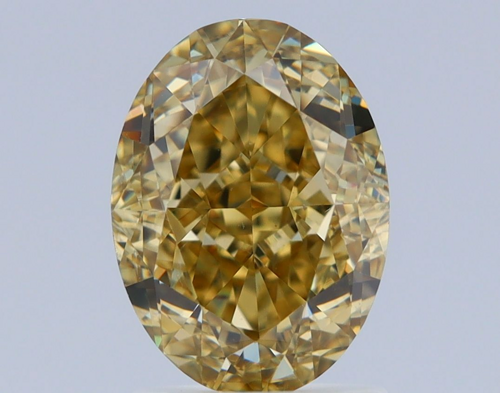 2.01 carat Fancy Brownish Yellow-VS2 Natūralus Oval Deimantas (1)