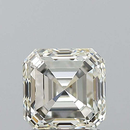 1.7 carat K-VS1 Natūralus Asscher Deimantas (1)