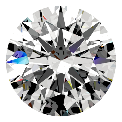 0.3 carat F-VVS2 Excellent cut Natūralus Round Deimantas (1)