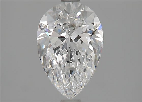 1.51 carat D-VS1 Natūralus Pear Deimantas (1)