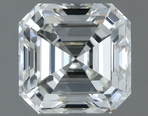 1.0 carat I-VVS1 Natūralus Asscher Deimantas (1)