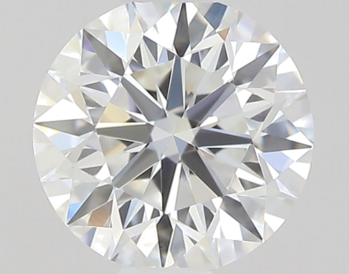 0.41 carat F-VVS1 Excellent cut Natūralus Round Deimantas (1)