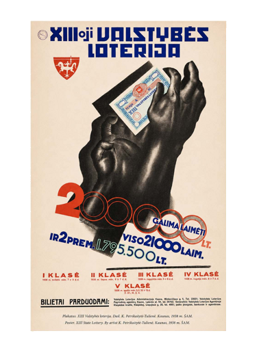 The State Lottery of Lithuania 1921–1991 (2)