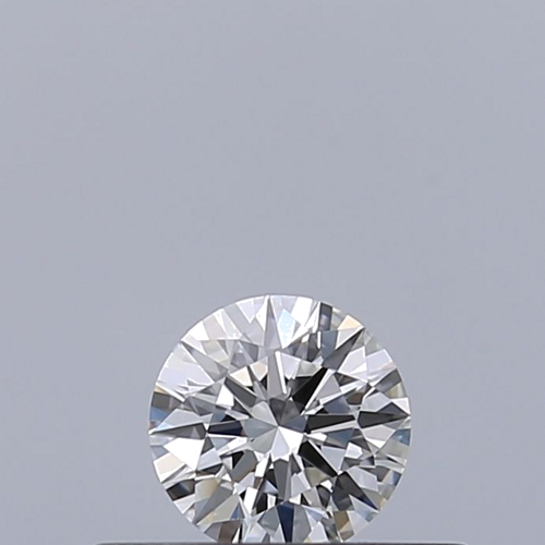 0.23 carat F-VVS2 Excellent cut Natūralus Round Deimantas (1)