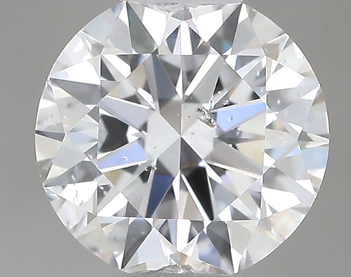 0.5 carat D-SI2 Very Good cut Natūralus Round Deimantas (1)