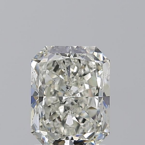 2.01 carat J-SI2 Natūralus Radiant Deimantas (1)