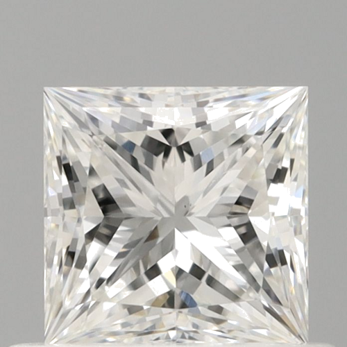 0.62 carat E-VS1 Natūralus Princess Deimantas (1)