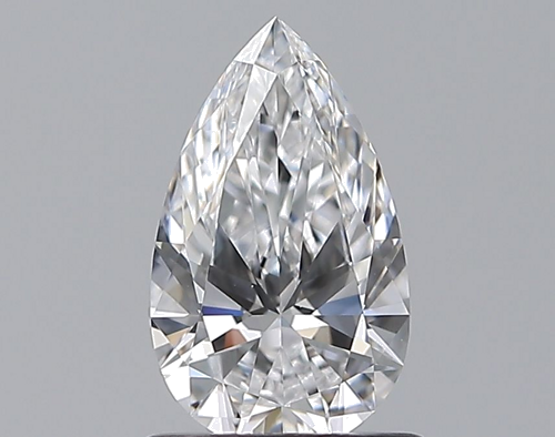 0.75 carat D-VS1 Natūralus Pear Deimantas (1)