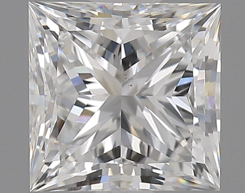1.0 carat E-VS2 Natūralus Princess Deimantas (1)