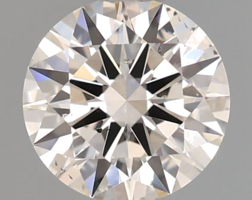 0.51 carat I-SI1 Excellent cut Natūralus Round Deimantas (1)