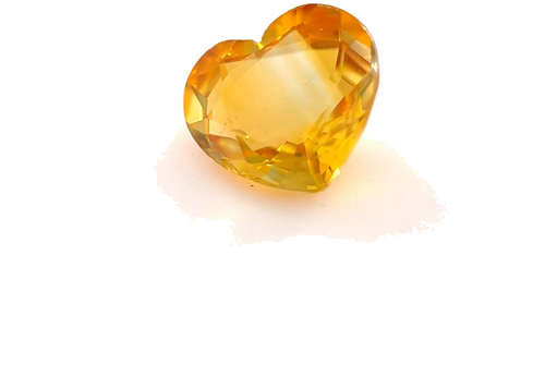0.65 carat YELLOW Heart Safyras (1)
