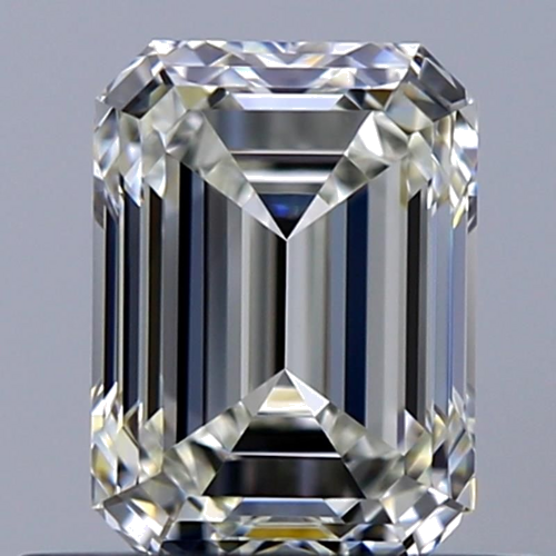 0.7 carat I-VVS1 Natūralus Emerald Deimantas (1)