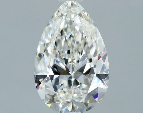 0.74 carat H-VS1 Natūralus Pear Deimantas (1)
