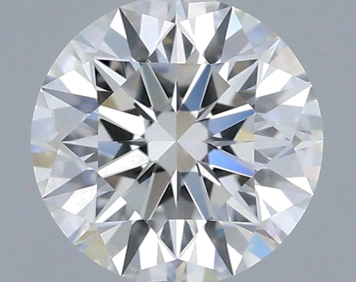 0.43 carat F-VVS2 Excellent cut Natūralus Round Deimantas (1)