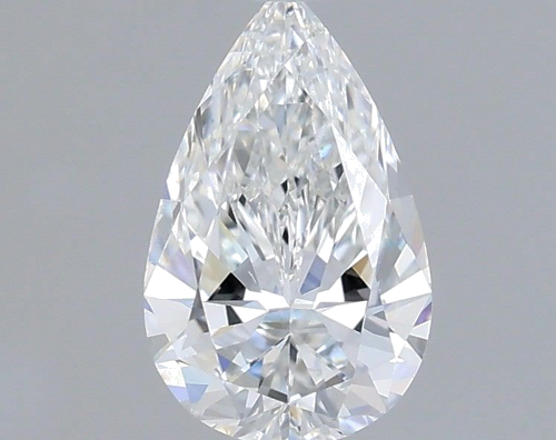0.5 carat F-SI1 Natūralus Pear Deimantas (1)