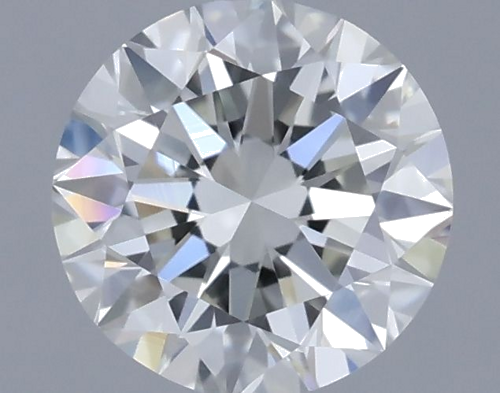 0.51 carat I-SI1 Excellent cut Natūralus Round Deimantas (1)