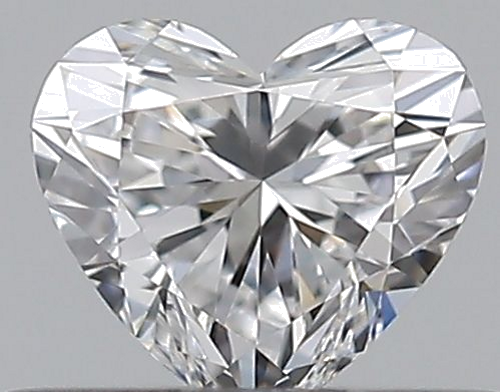 0.31 carat D-VVS1 Natūralus Heart Deimantas (1)