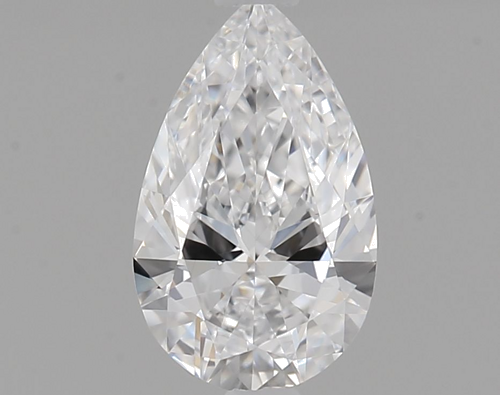 0.4 carat D-VVS2 Natūralus Pear Deimantas (1)