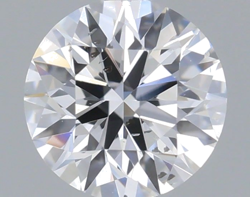 0.5 carat E-SI2 Very Good cut Natūralus Round Deimantas (1)
