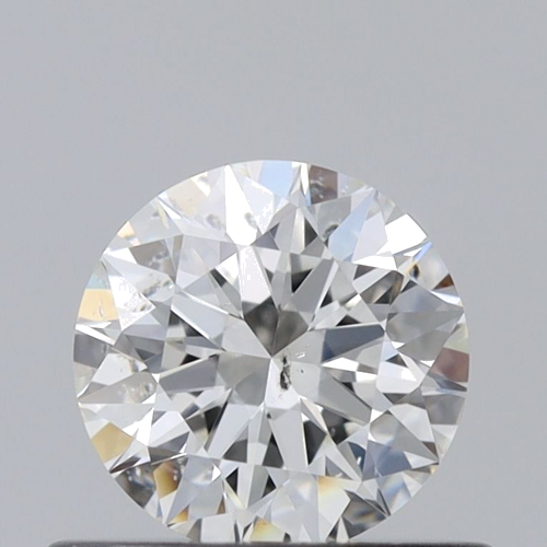 0.52 carat G-SI1 Excellent cut Natūralus Round Deimantas (1)