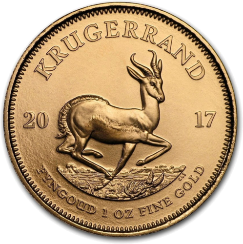 1 oz Крюгерранд Южная Африка золотая монета (разные годы выпуска) (2)
