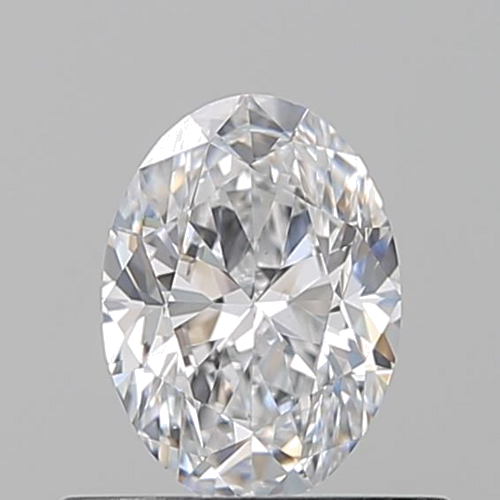 0.5 carat D-VS1 Natūralus Oval Deimantas (1)