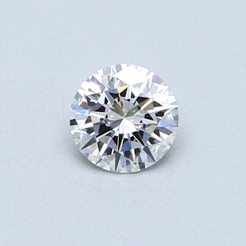 0.37 carat D-VS2 Very Good cut Natūralus Round Deimantas (1)