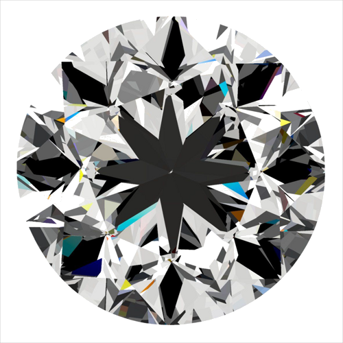 0.3 carat G-VS1 GD cut Natūralus Round Deimantas (1)