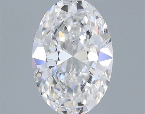 0.5 carat E-SI1 Natūralus Oval Deimantas (1)
