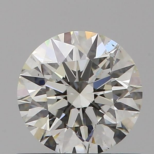 0.55 carat J-SI2 Excellent cut Natūralus Round Deimantas (1)