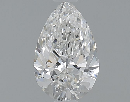 0.8 carat F-VVS1 Natūralus Pear Deimantas (1)