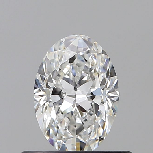 0.5 carat E-VS2 Natūralus Oval Deimantas (1)