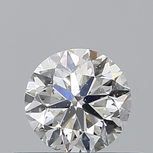 0.41 carat G-SI2 Very Good cut Natūralus Round Deimantas (1)