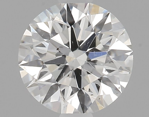 0.53 carat G-SI2 Excellent cut Natūralus Round Deimantas (1)
