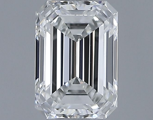 0.6 carat F-VVS2 Natūralus Emerald Deimantas (1)
