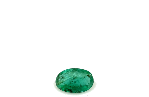 0.35 carat GREEN Oval Smaragdas (1)